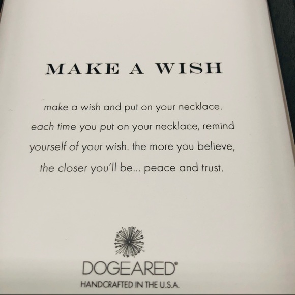 Dogeared Make A Wish Hash Tag Pendant Necklace - Picture 4 of 5
